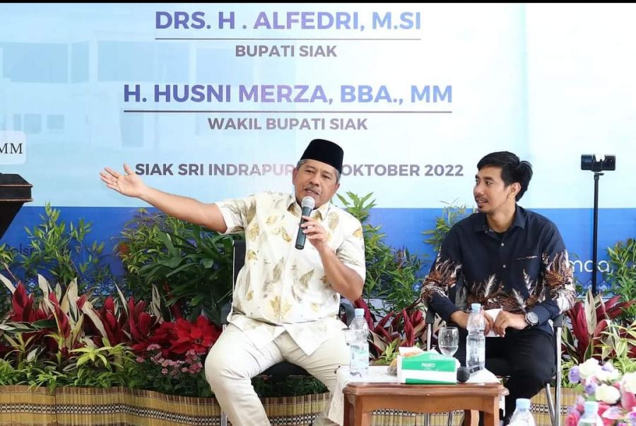 Bupati Siak Isi Kuliah Umum di PSDKU Politeknik Negeri Sriwijaya