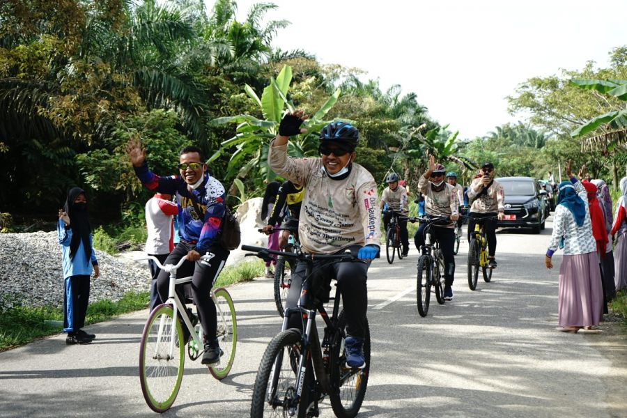 Alfedri Ikut Goes Napak Tilas Sultan Siak ke II