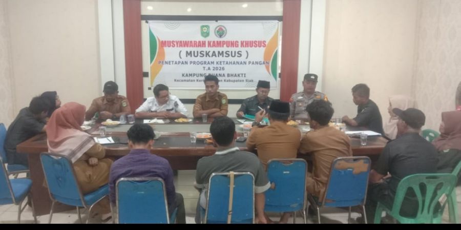 Bapekam Buana Bhakti Gelar Musyawarah Kampung Khusus Penetapan Program Ketahanan Pangan