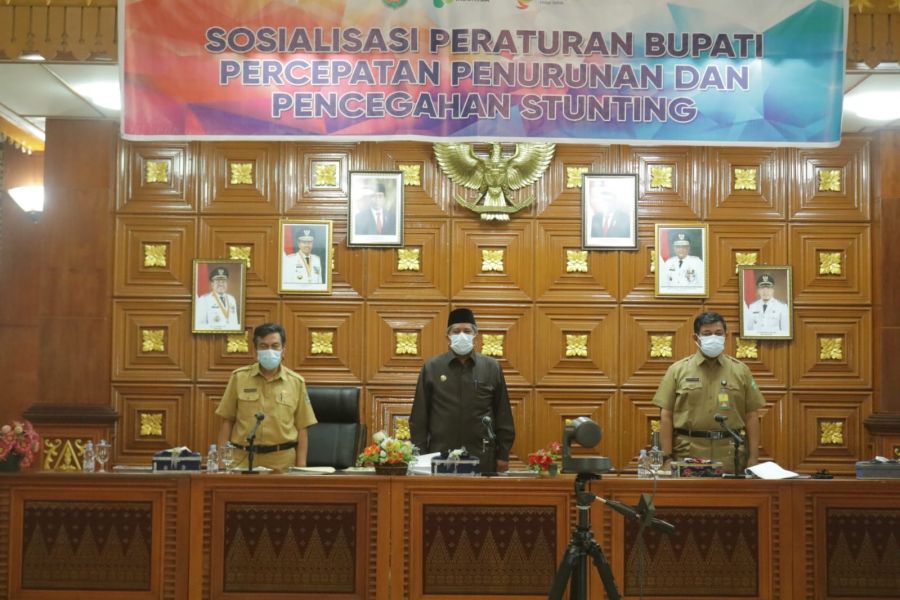 Bupati Alfedri: Penanganan Stunting Butuh Kerjasama Multipihak