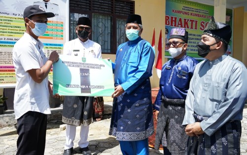 Bupati Siak Hadiri Bakti Sosial di Kumbaran Utara