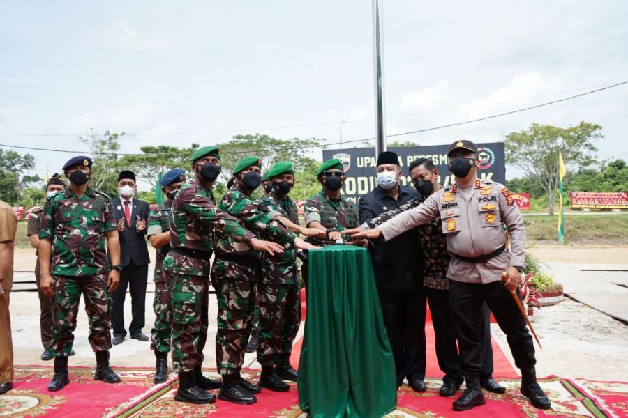 Bupati Siak hadiri Peresmian Markas Kodim 0322/Siak