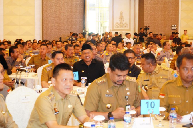 Gelar Rakor di Medan, Pemkab Siak Bersama Forkopimda Siap Sukseskan Pilkada Serentak 2024
