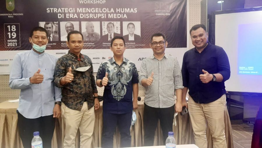 Hadapi Era Disrupsi, Diskominfo Siak Ikut Pelatihan Media Handling