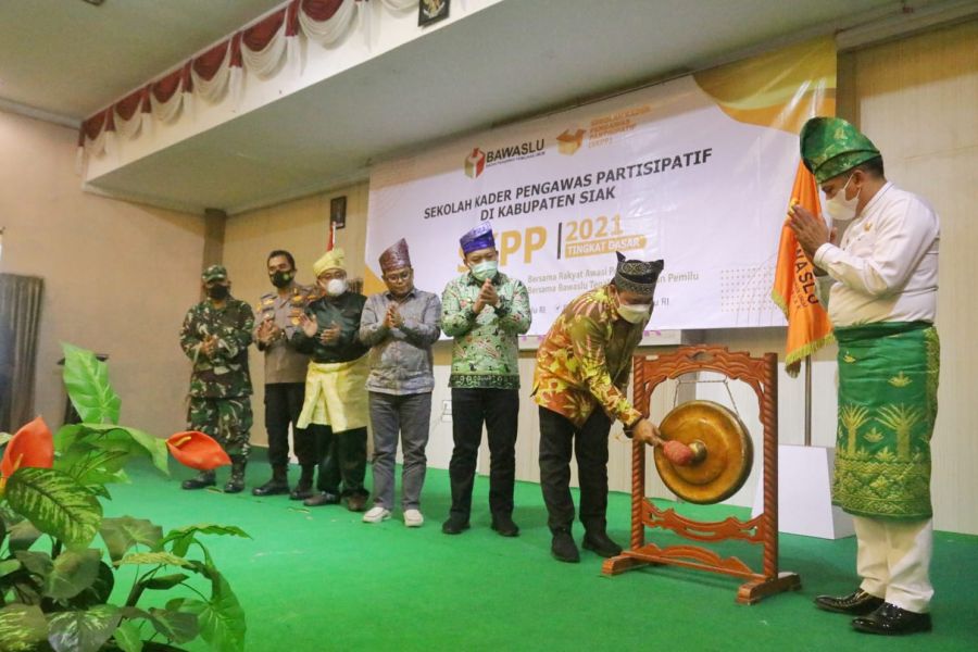 Hadir Dalam pembukaan Pelatihan SKPP Wabup Husni  kita Semua Pengawal dan Pengawas Proses Demokrasi