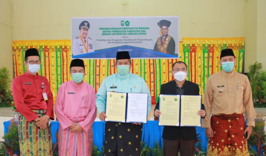 Pemkab Siak Jalin Kerjasama dengan Unilak Untuk Tingkatkan SDM Tenaga Pendidik