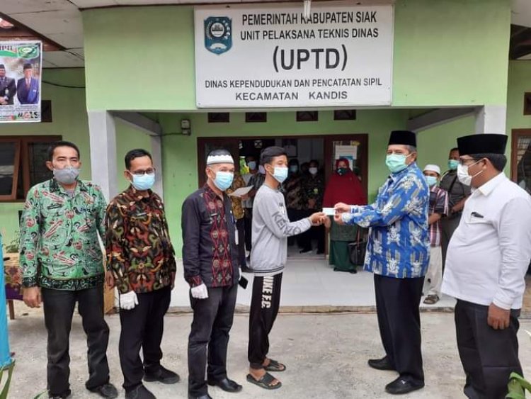 Permudah Layanan Adminduk, Bupati Siak Resmikan Kantor UPTD  Dukcapil Kandis