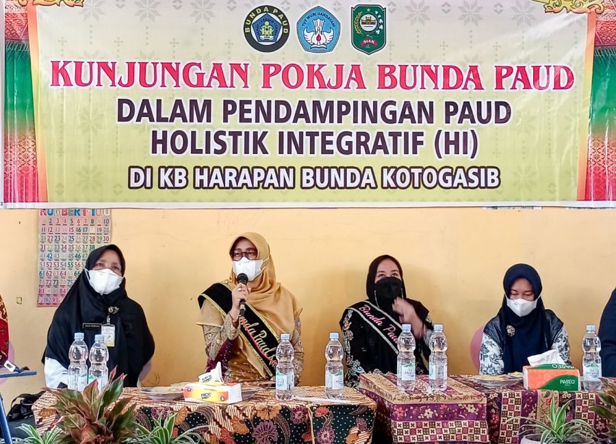 Pokja Bunda Paud Siak Dampingi 7 Paud HI