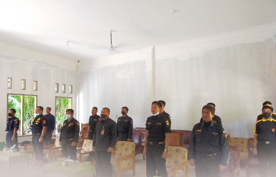 Senkom Mitra Polri Kerinci Kanan Ikut Diklat Bela Negara